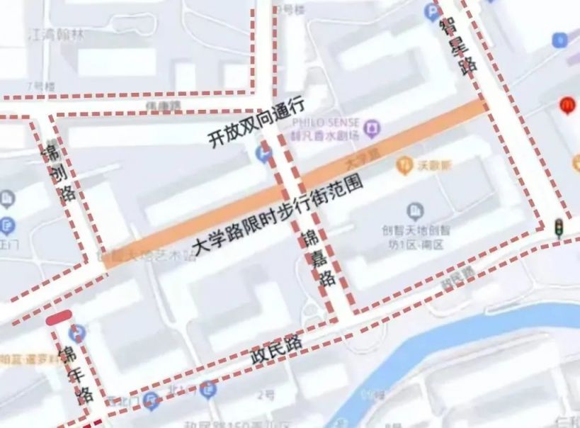 杨浦区大学路限时步行街出行指南(停车攻略+如何达到)