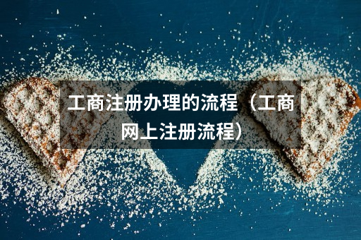 工商注册办理的流程(工商网上注册流程)