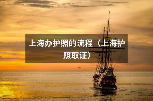 上海办护照的流程(上海护照取证)
